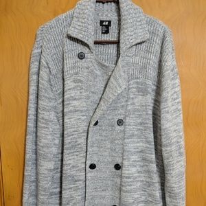 Double Breasted Wool Sweater